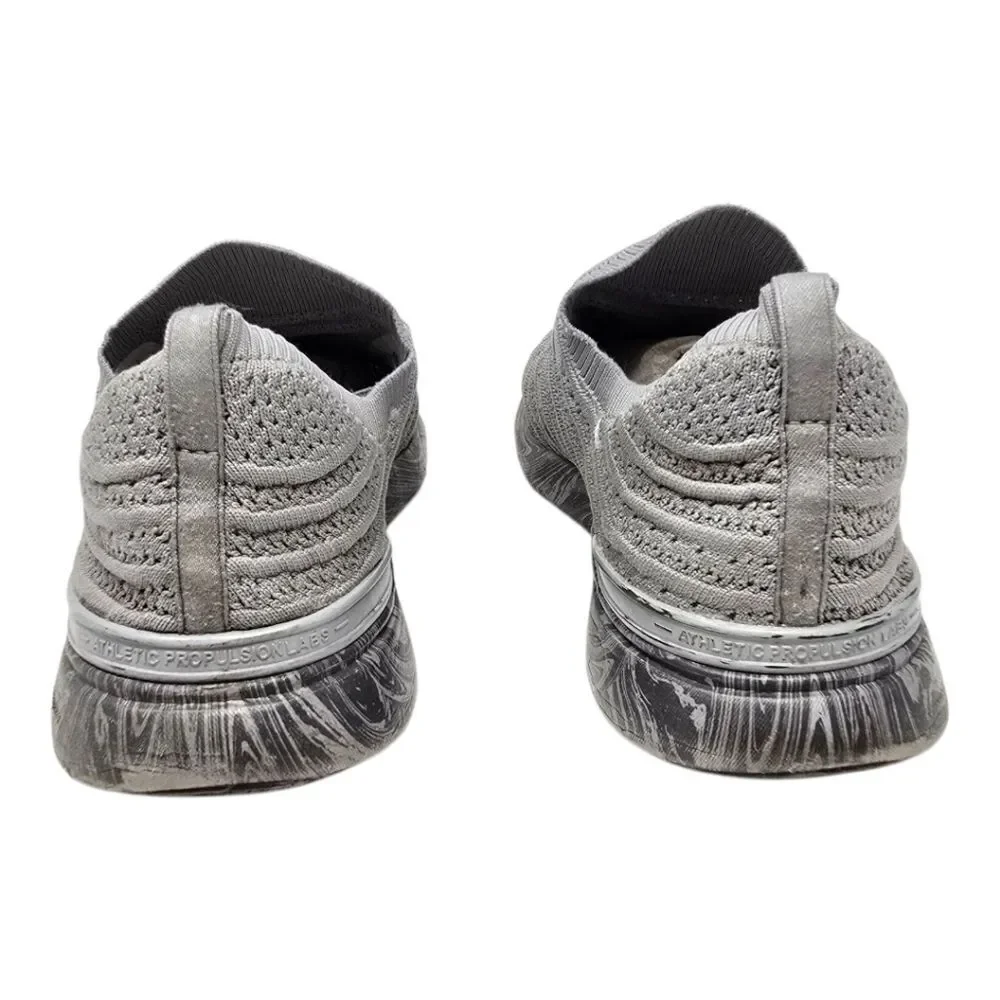 APL Athletic Propulsion Labs Gray Techloom Wave Mens Running Sneakers Size 13